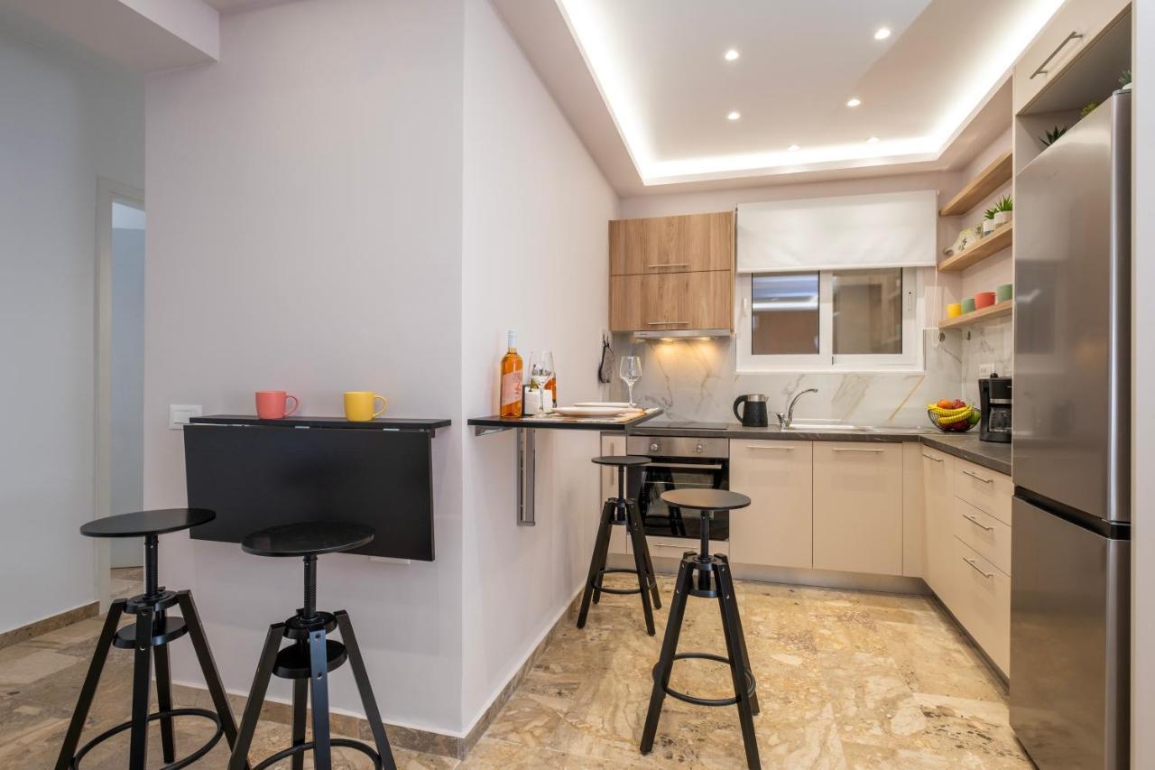 Urban Elegance, 3-Bedroom Flat In Heart Of Chania Chrissi Akti Chania Exterior foto