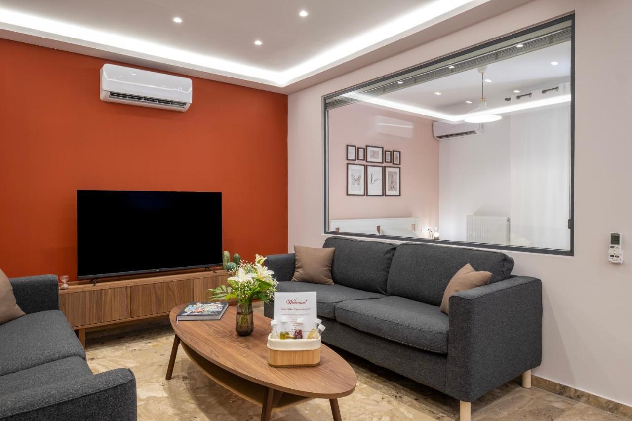 Urban Elegance, 3-Bedroom Flat In Heart Of Chania Chrissi Akti Chania Exterior foto